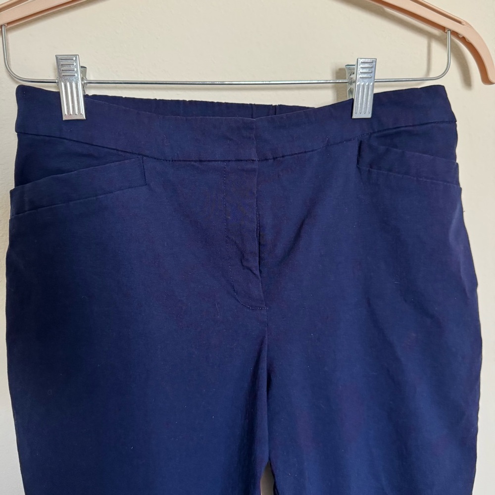 Susan Graver Dark Blue Trousers - Picture 2 of 8